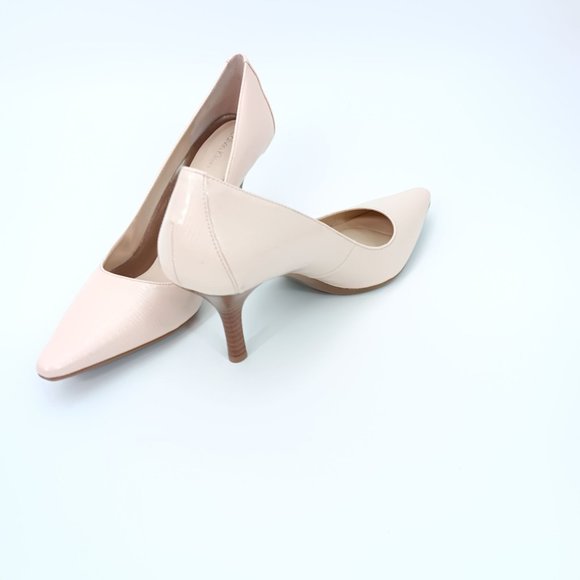 CALVIN KLEIN DOLLY CREAM/PINK 7.5M HEELS - Picture 10 of 14
